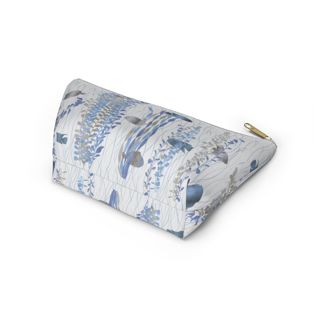 Aquarium Accessory Pouch w T-bottom in Blue