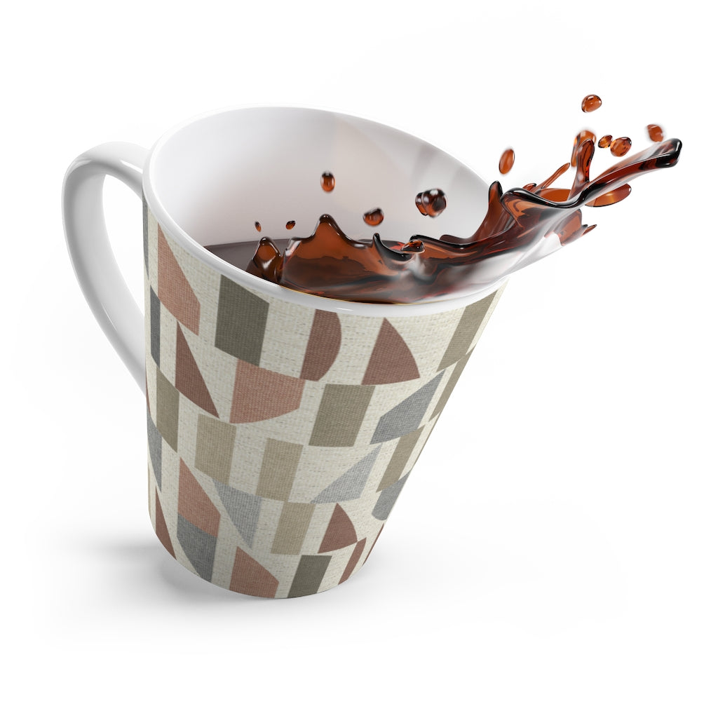 Frequency Code Latte Mug in Pink