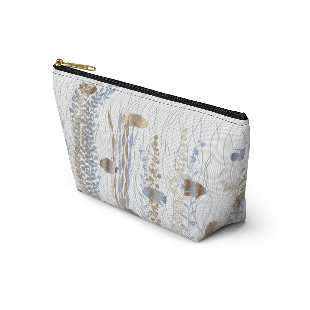 Aquarium Accessory Pouch w T-bottom in Brown