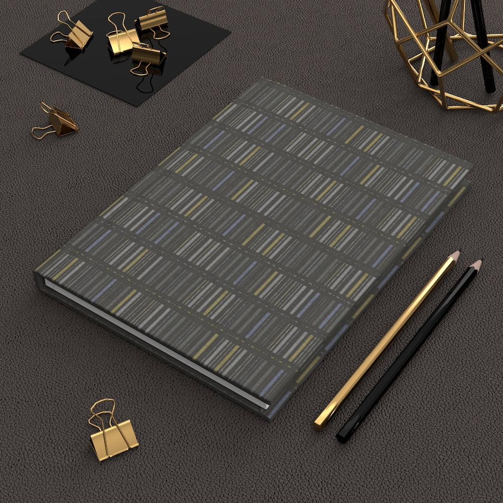Science Code Hardcover Journal Matte in Dark Gray