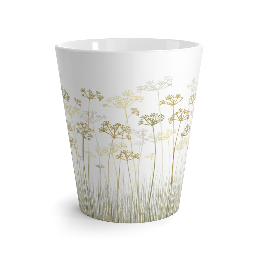 Message Code Latte Mug in Yellow