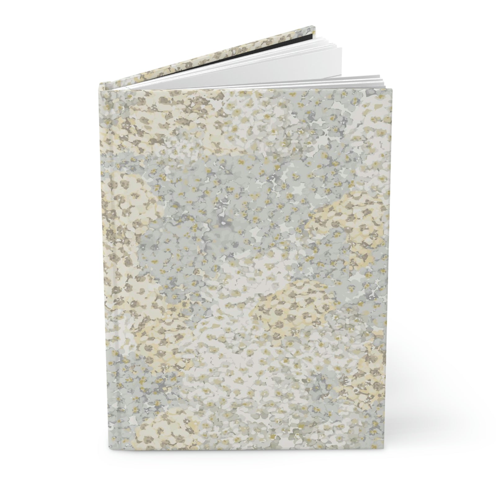 Achillea Millefolium Hardcover Journal Matte in Gray