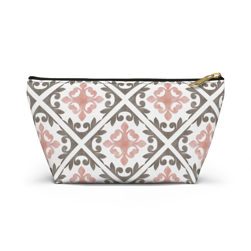 Porto Tile Accessory Pouch w T-bottom in Pink