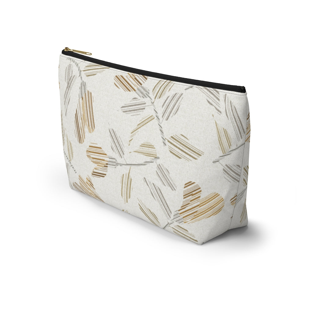 Riverbank Code Accessory Pouch w T-bottom in Brown