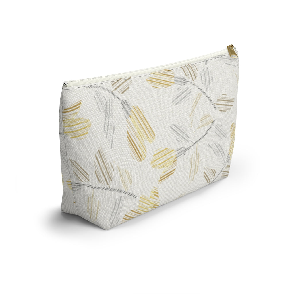Riverbank Code Accessory Pouch w T-bottom in Yellow