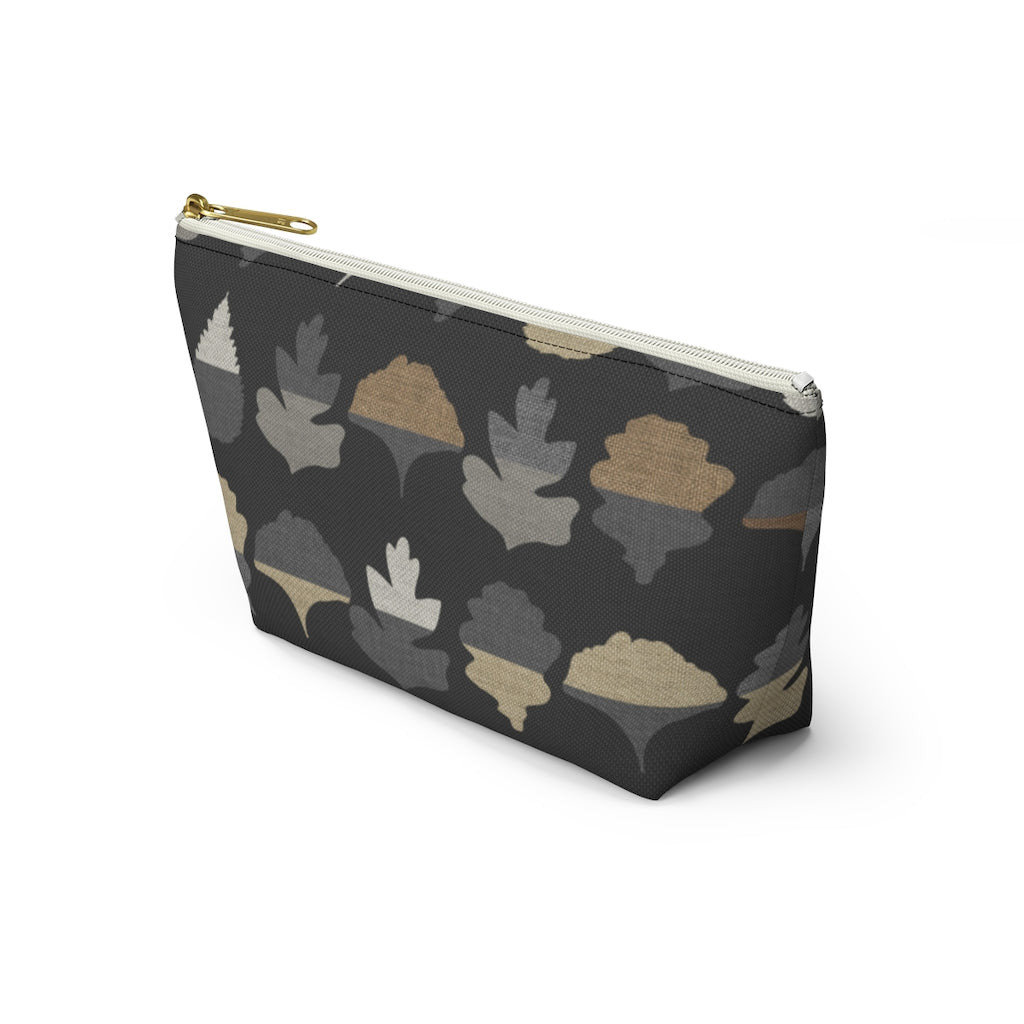 Frond Accessory Pouch w T-bottom in Black