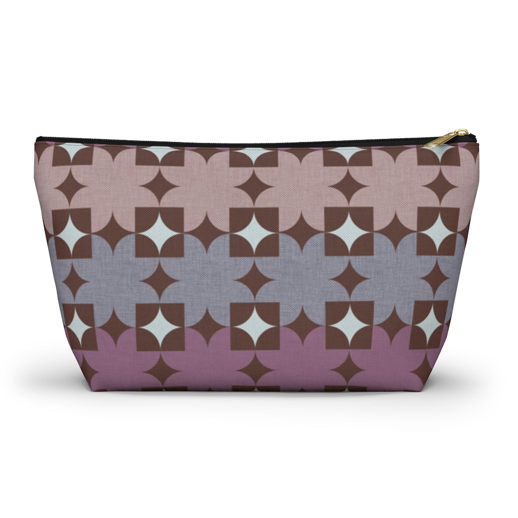 World's Fair Accessory Pouch w T-bottom in Purple