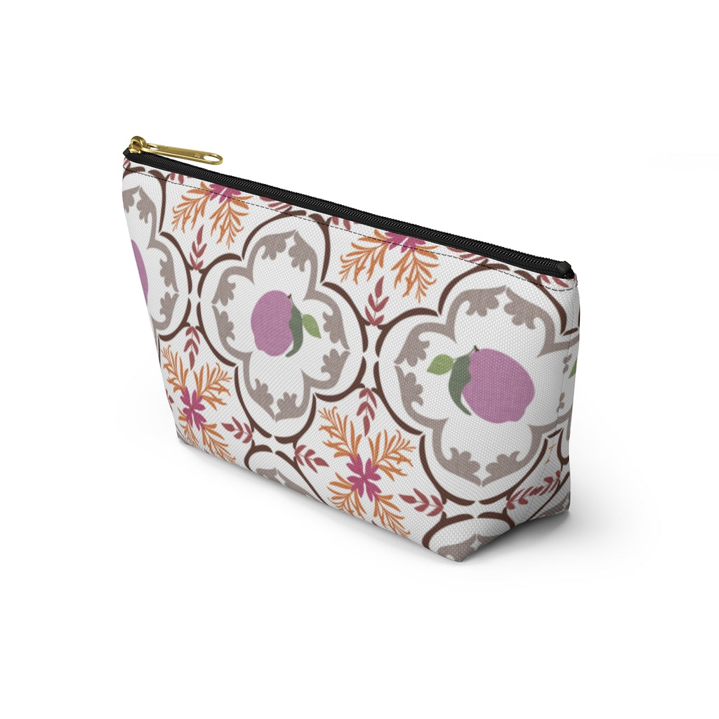Freshly Squeezed Accessory Pouch w T-bottom in Purple