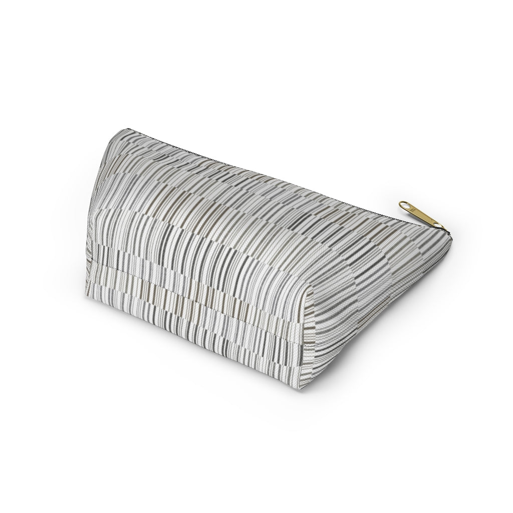 Traffic Code Accessory Pouch w T-bottom in Gray
