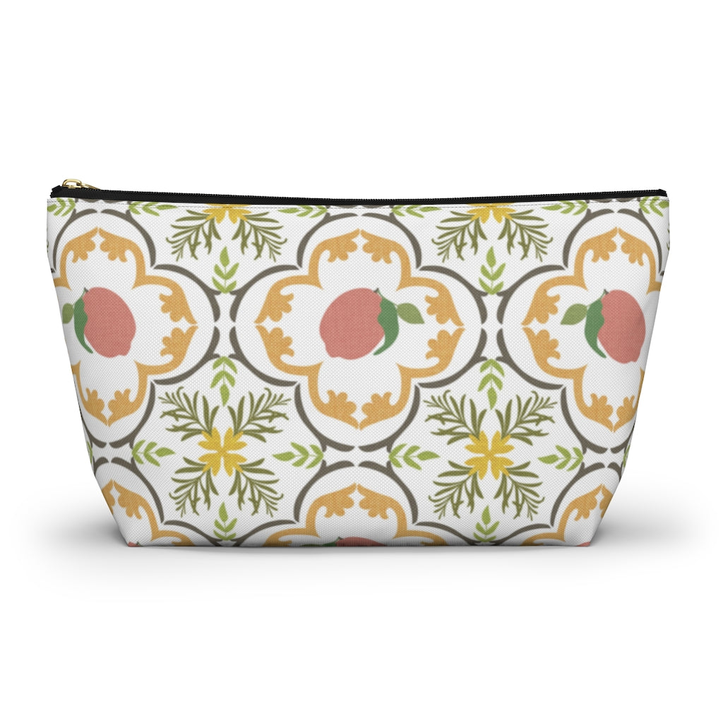 Freshly Squeezed Accessory Pouch w T-bottom in Multi