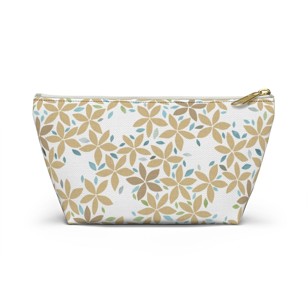 Snowbell Accessory Pouch w T-bottom in Gold