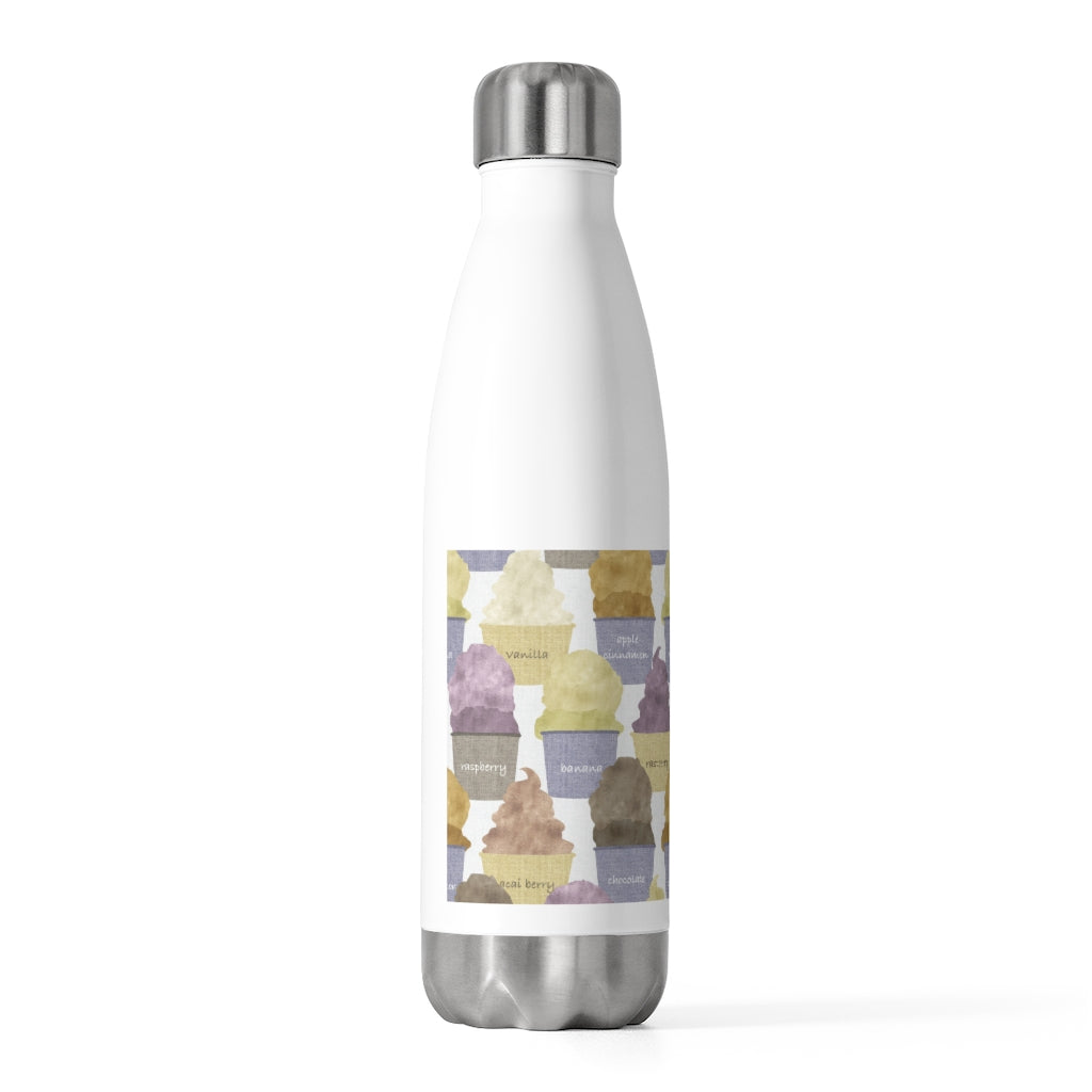 Ice Cream 20oz Insulated Bottle in Purple