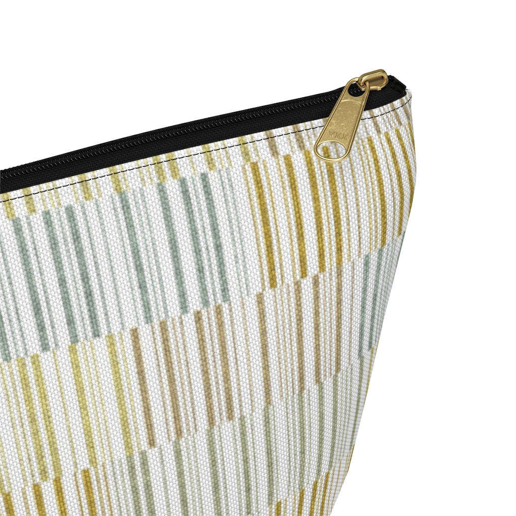 Traffic Code Accessory Pouch w T-bottom in Gold