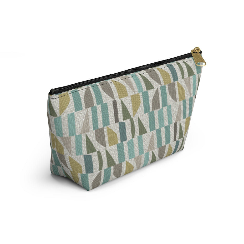 Frequency Code Accessory Pouch w T-bottom in Aqua
