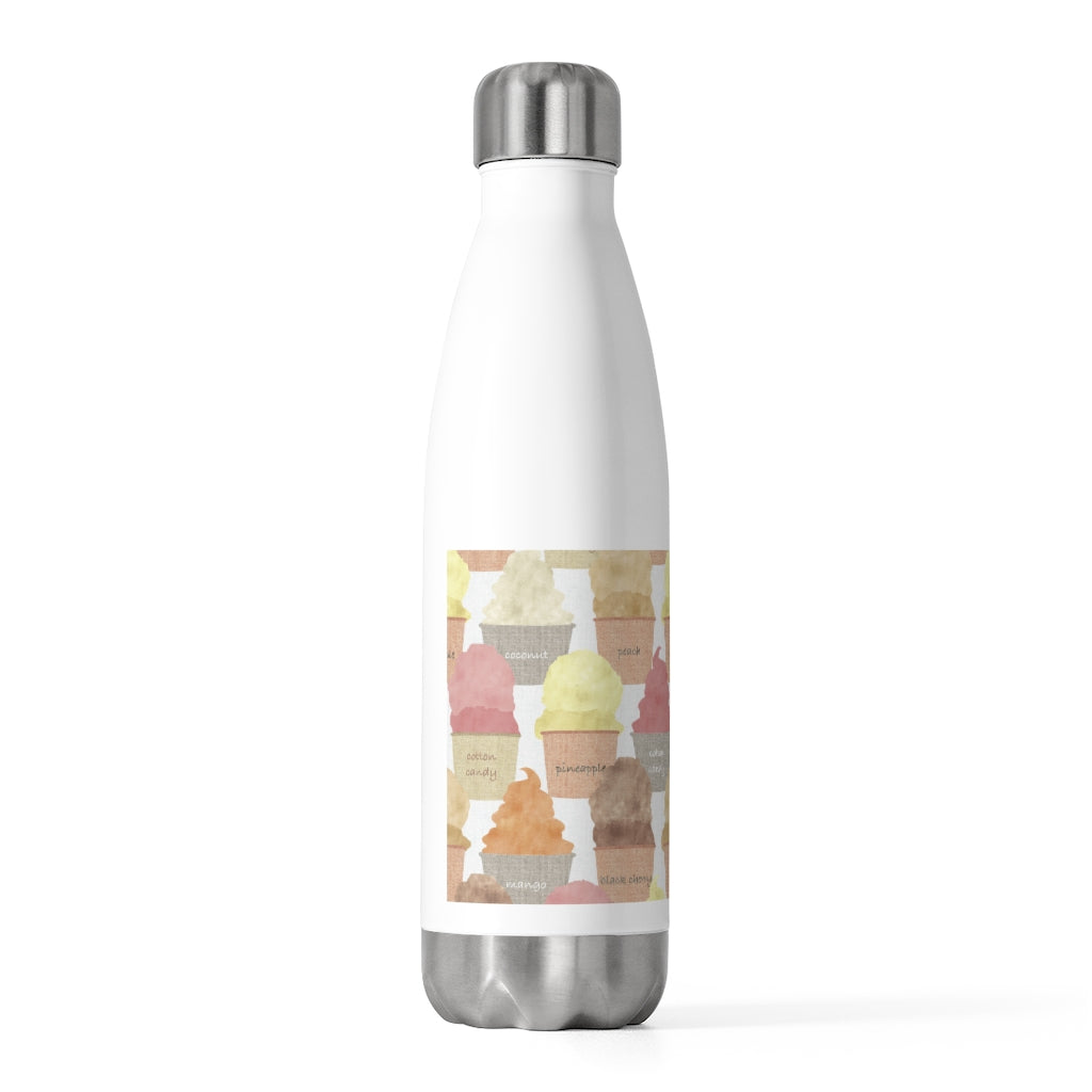 Ice Cream 20oz Insulated Bottle in Orange