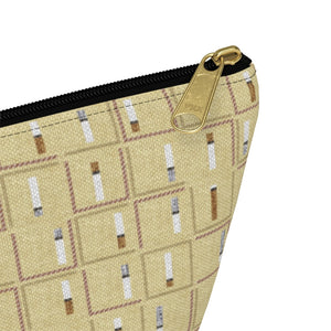 Pencil to Paper Accessory Pouch w T-bottom in Yellow