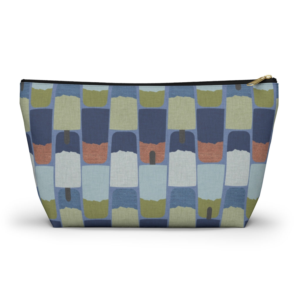 Popsicles Accessory Pouch w T-bottom in Navy