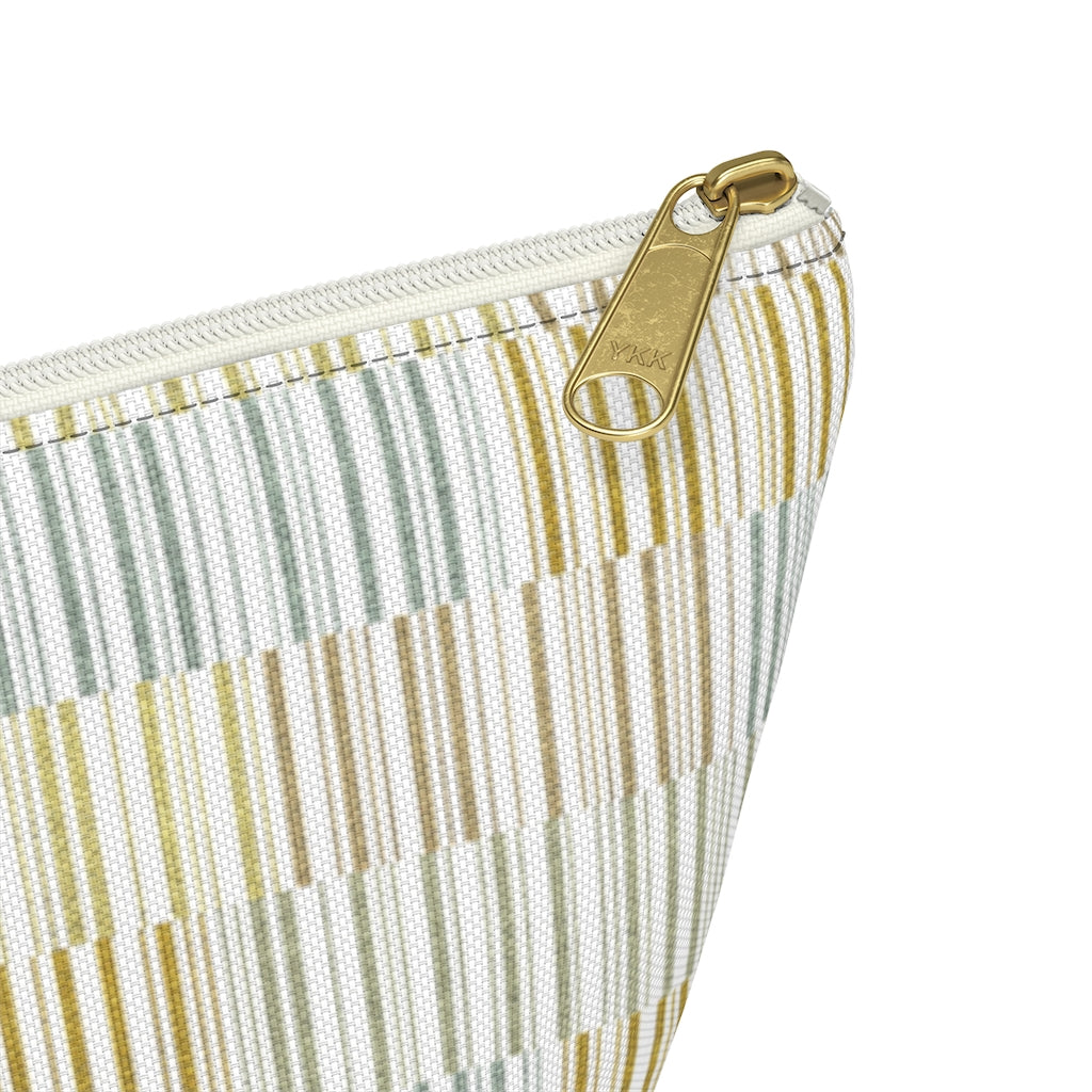 Traffic Code Accessory Pouch w T-bottom in Gold