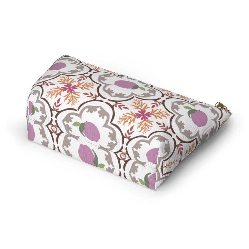 Freshly Squeezed Accessory Pouch w T-bottom in Purple