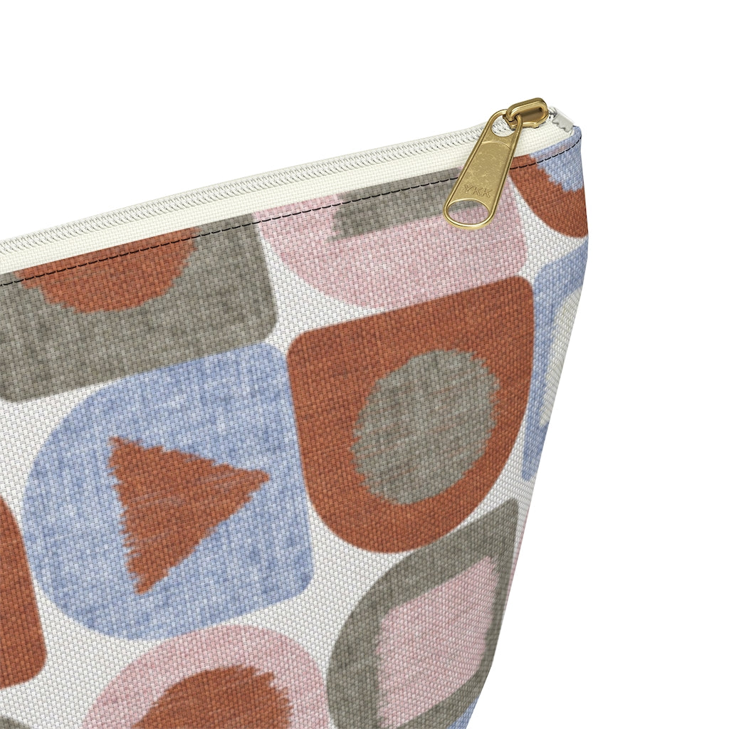 Shape Up Accessory Pouch w T-bottom in Pink