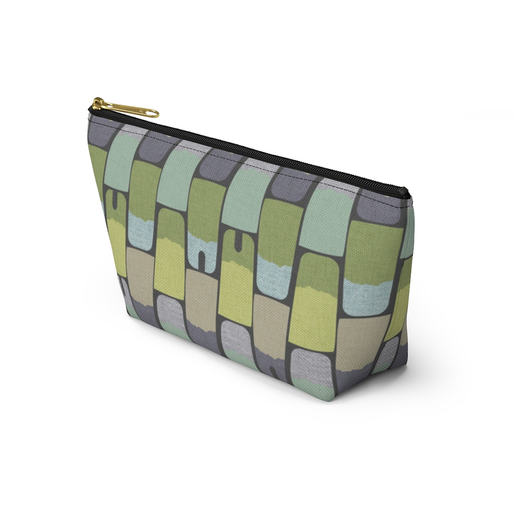 Popsicles Accessory Pouch w T-bottom in Green