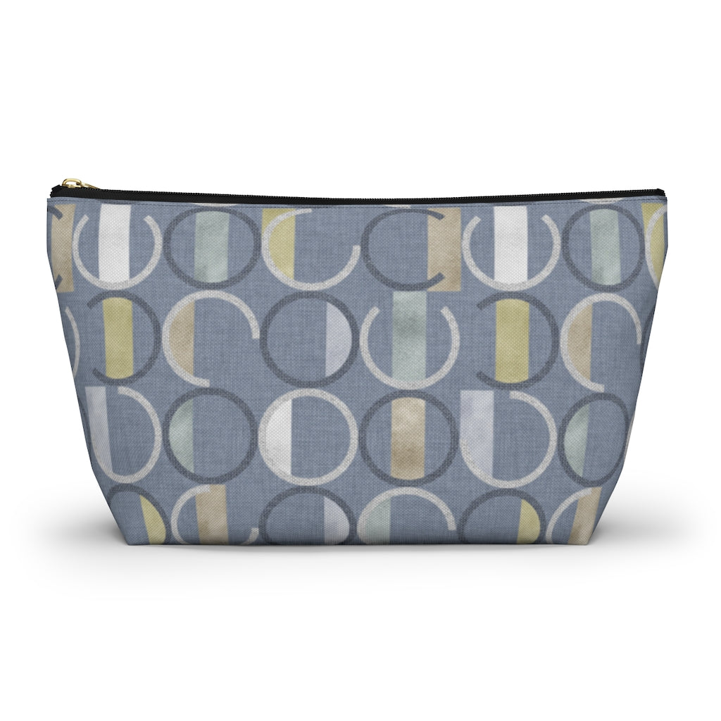 Journey Code Accessory Pouch w T-bottom in Blue
