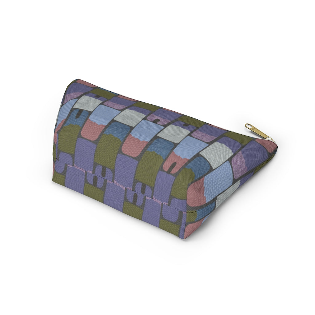 Popsicles Accessory Pouch w T-bottom in Purple