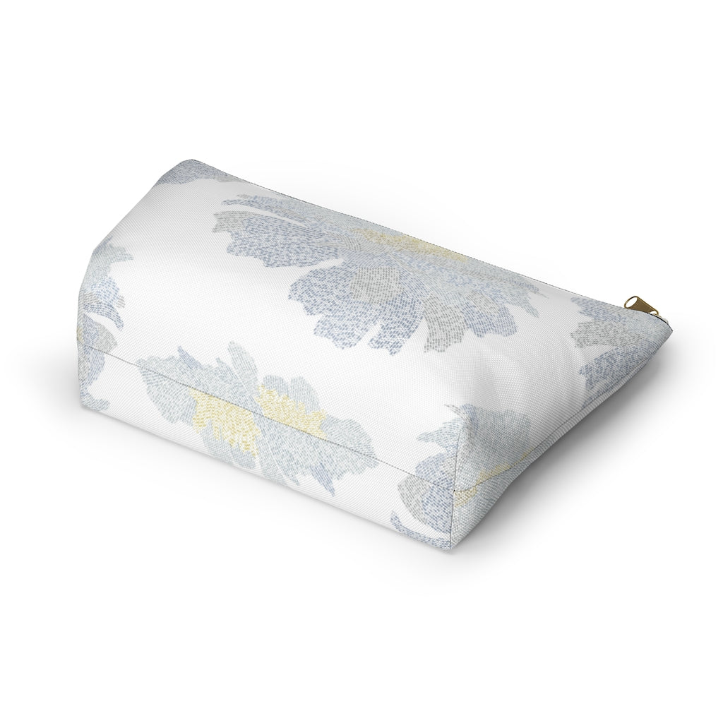 Ciphertext Code Accessory Pouch w T-bottom in Blue