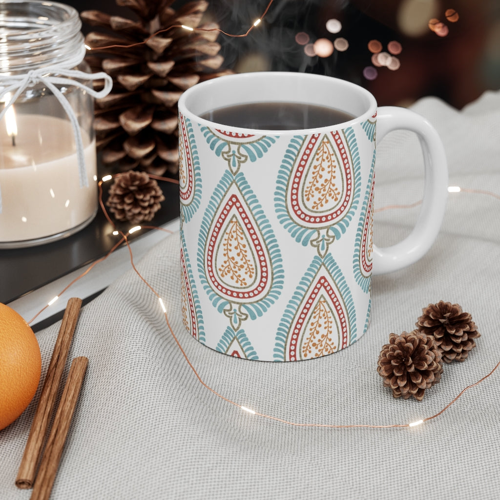 Teardrop Mug in Aqua