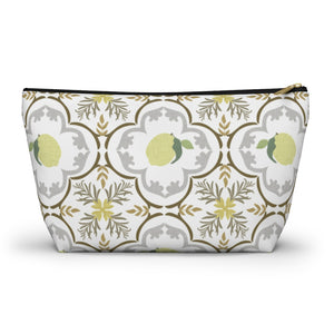 Freshly Squeezed Accessory Pouch w T-bottom in Gold