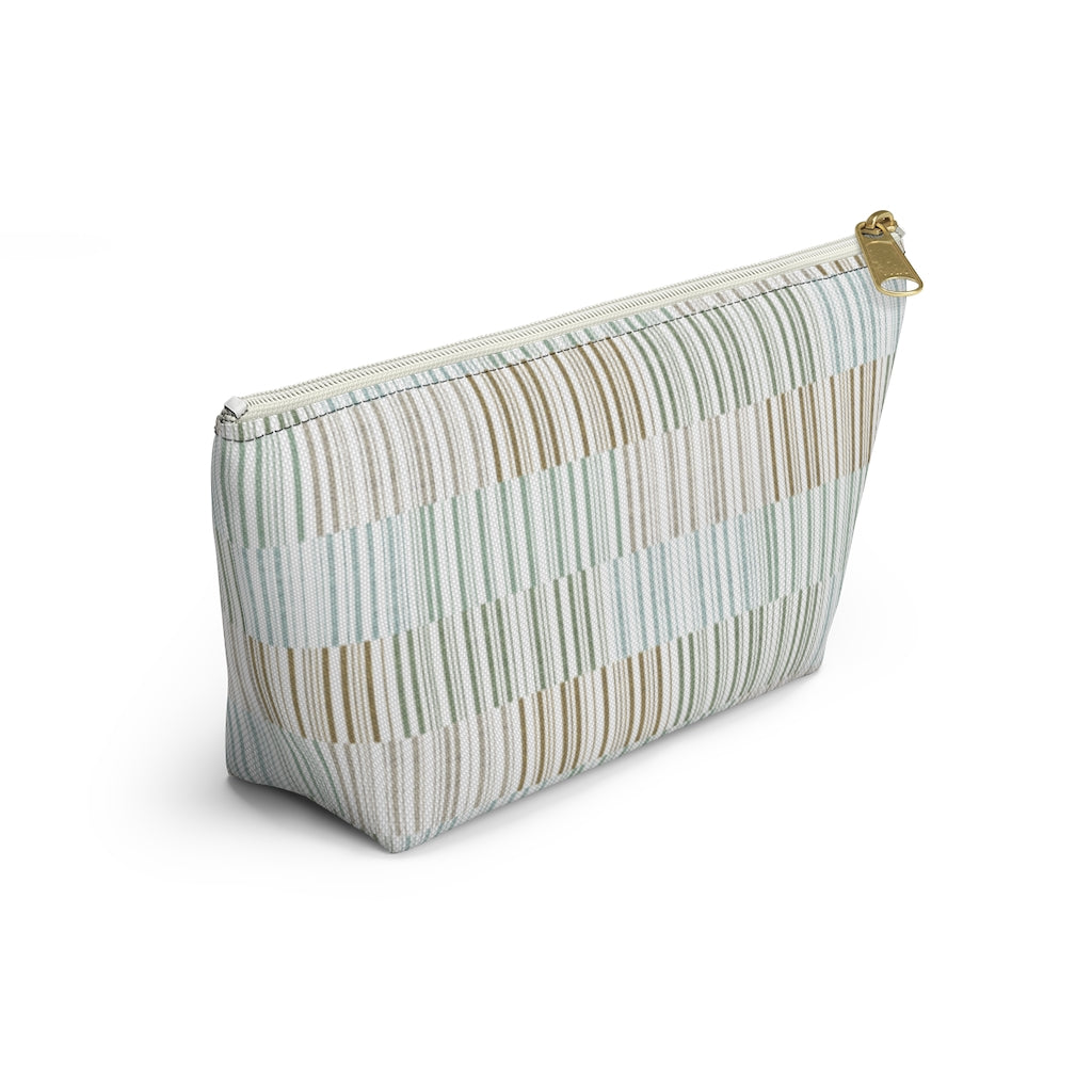 Traffic Code Accessory Pouch w T-bottom in Aqua
