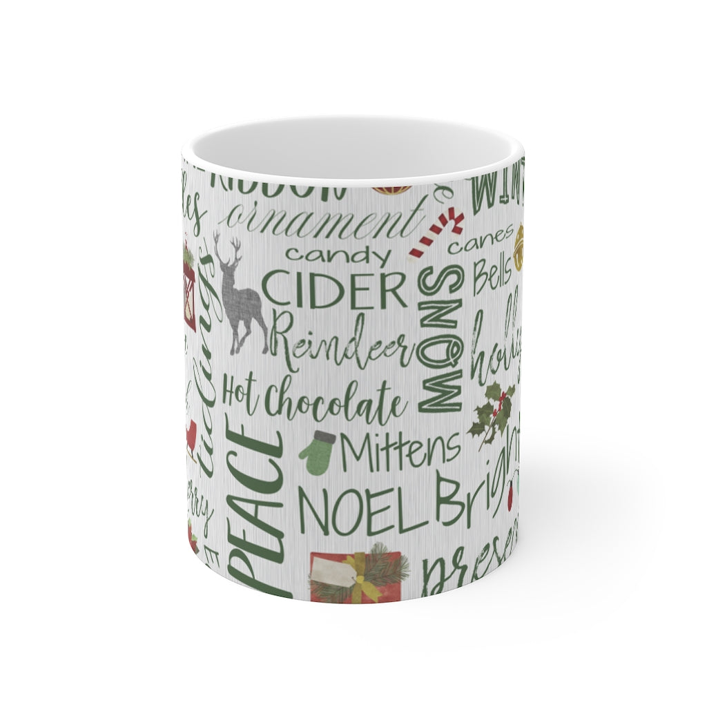 Holiday Cheer Mug in Green