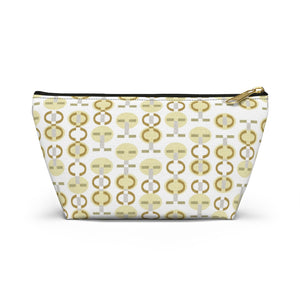 Telegraph Code Accessory Pouch w T-bottom in Yellow