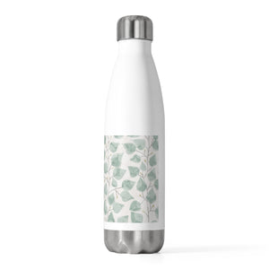 Budding Vine 20oz Insulated Bottle in Aqua