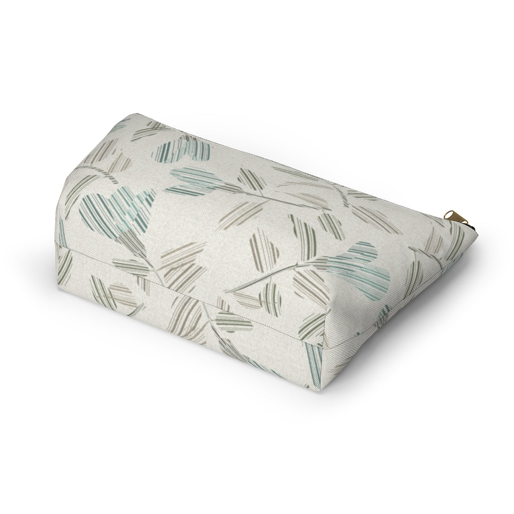 Riverbank Code Accessory Pouch w T-bottom in Aqua
