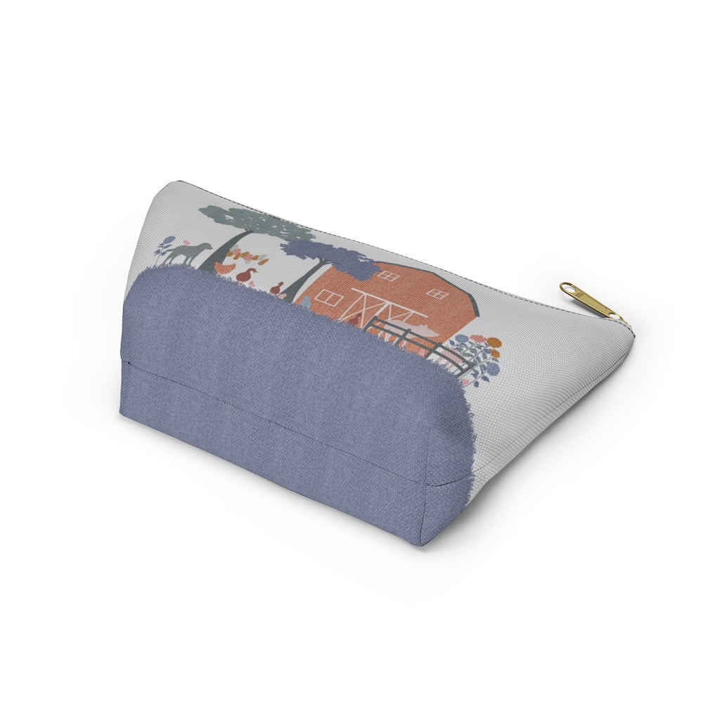 Barnyard Fun Accessory Pouch w T-bottom in Purple