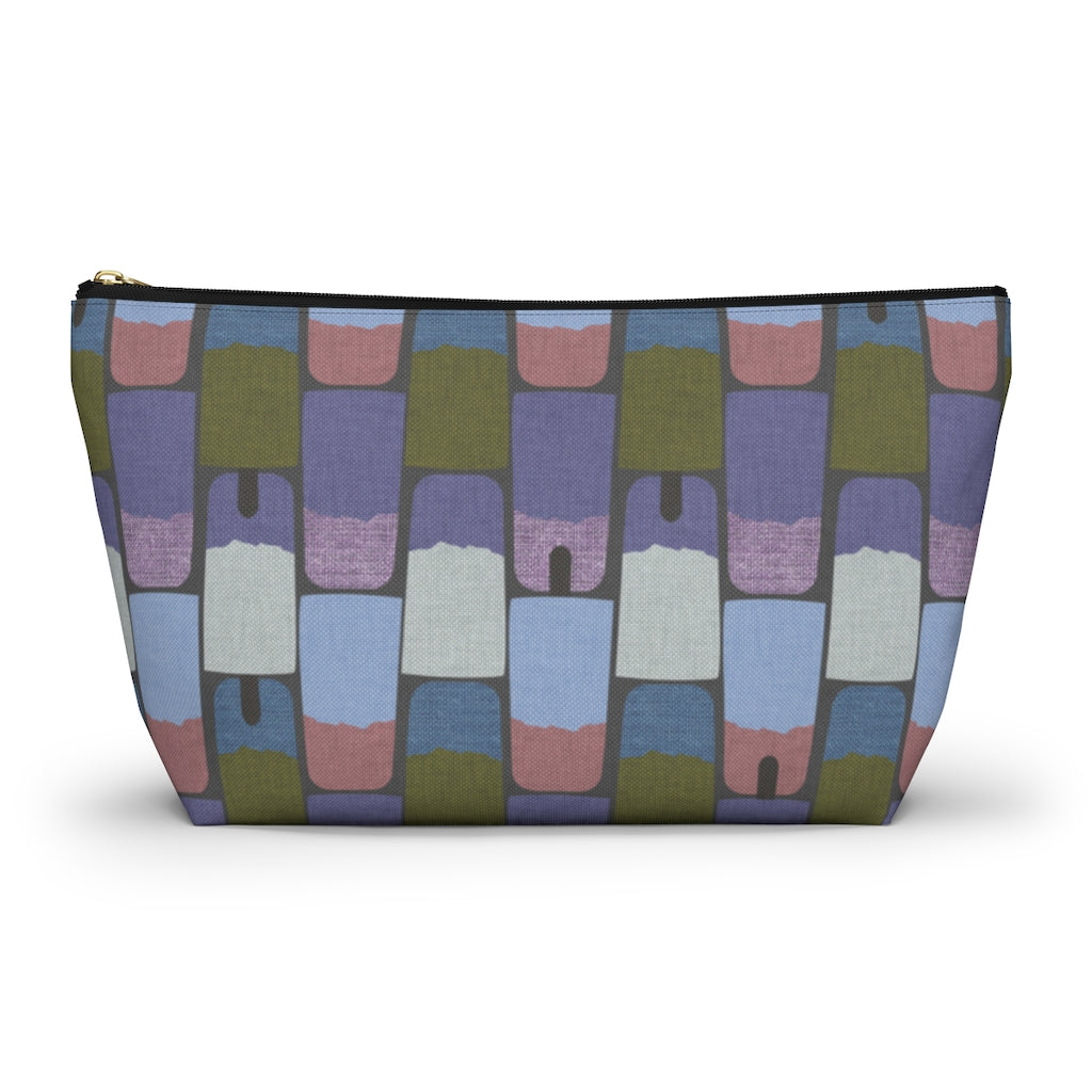 Popsicles Accessory Pouch w T-bottom in Purple