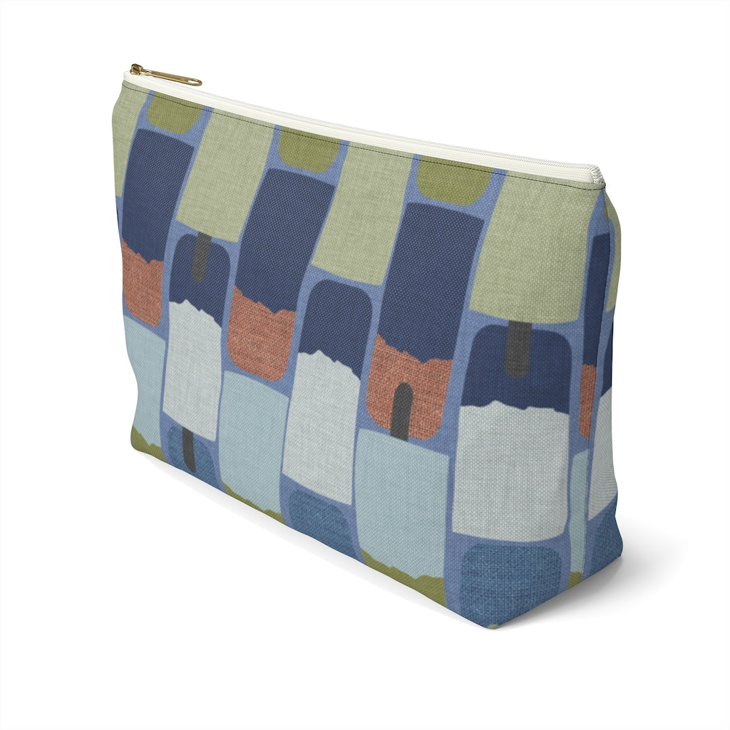 Popsicles Accessory Pouch w T-bottom in Navy