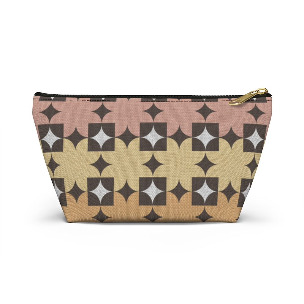 World's Fair Accessory Pouch w T-bottom in Pink
