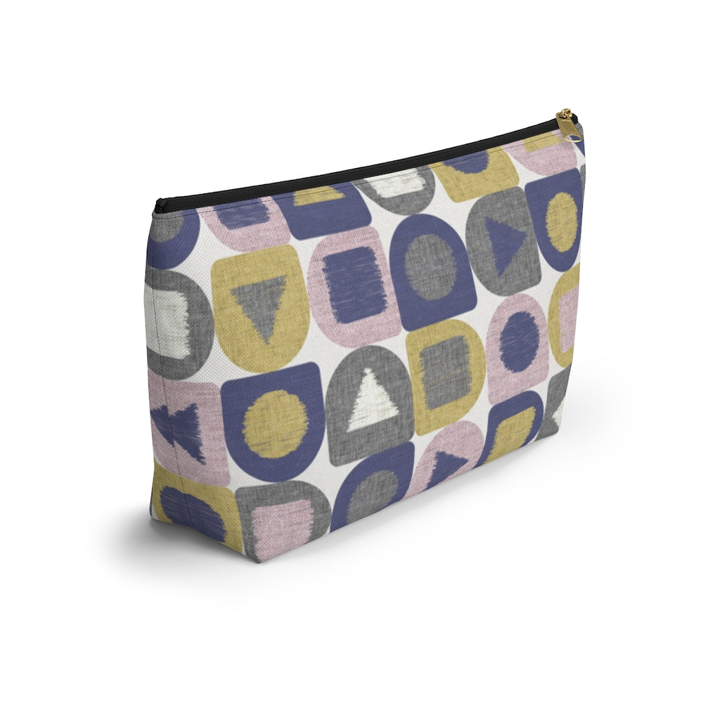 Shape Up Accessory Pouch w T-bottom in Purple