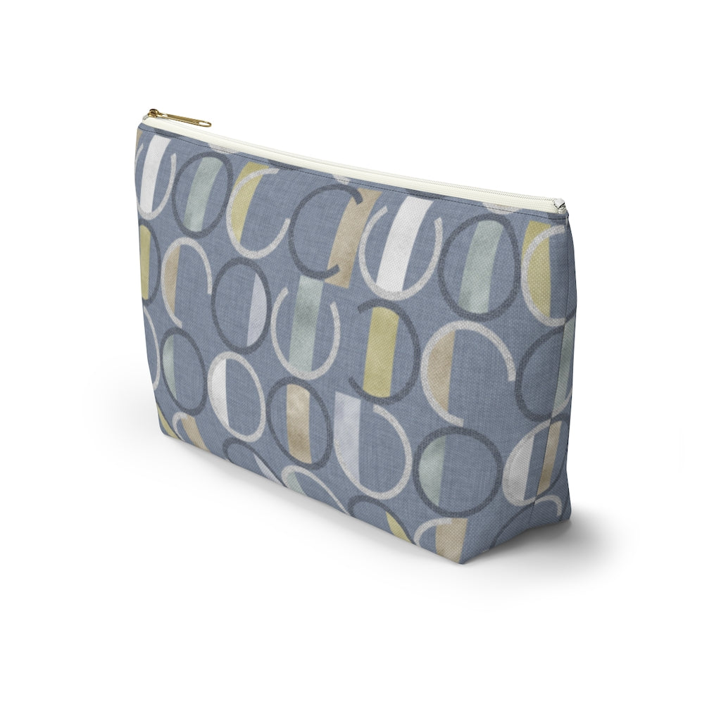 Journey Code Accessory Pouch w T-bottom in Blue