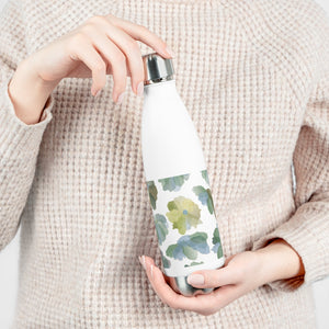 Watercolor Floral 20oz Insulated Bottle in Aqua