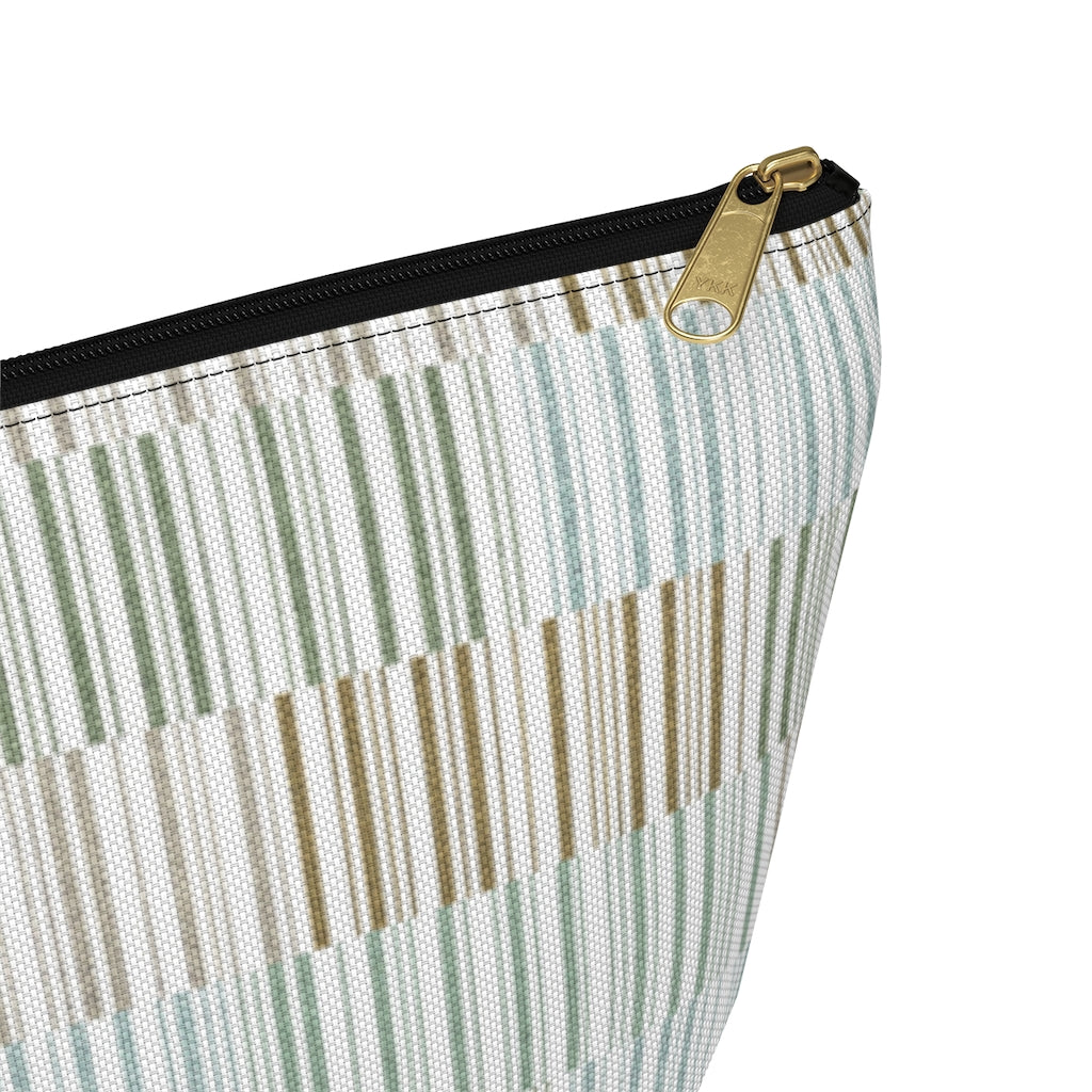 Traffic Code Accessory Pouch w T-bottom in Aqua
