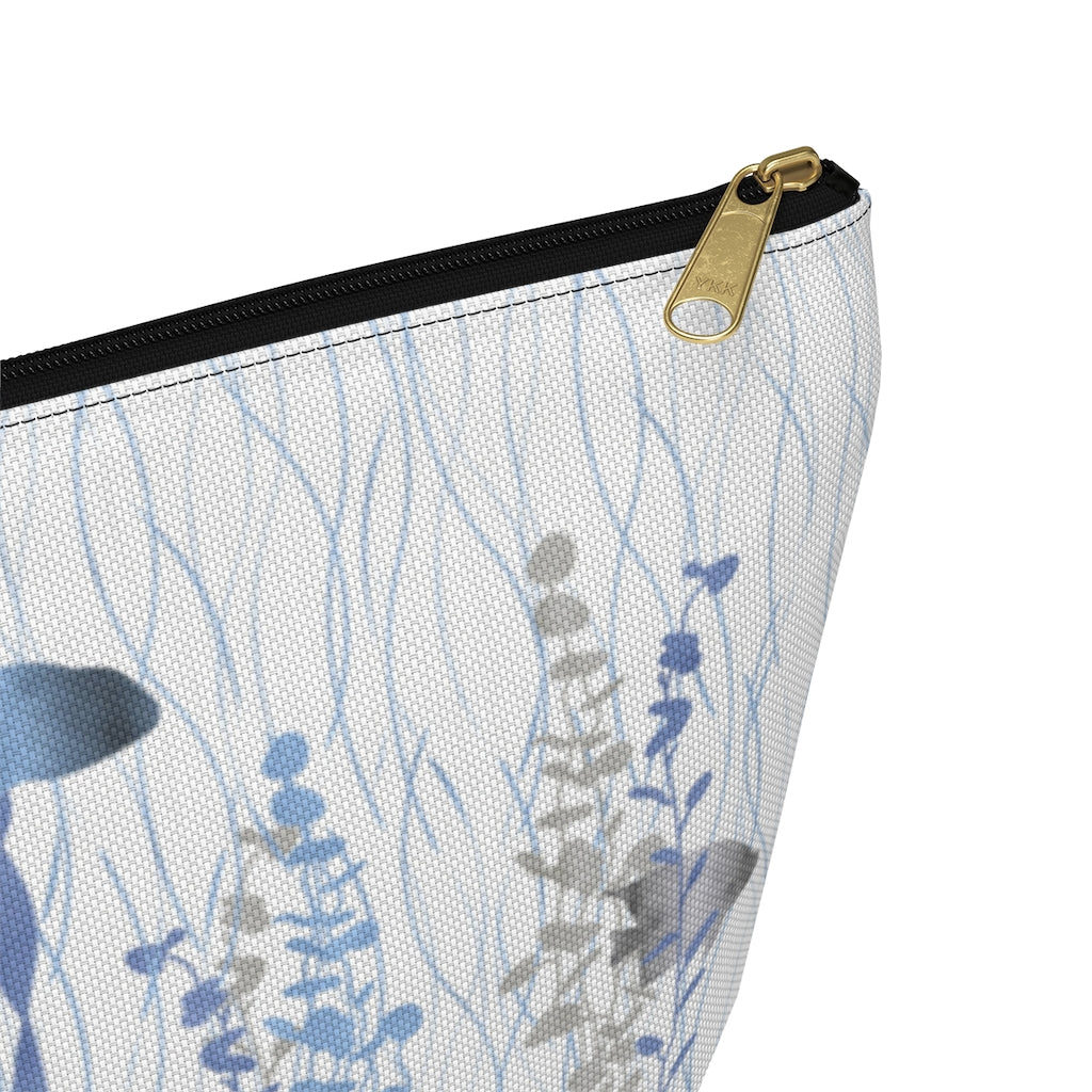 Aquarium Accessory Pouch w T-bottom in Blue