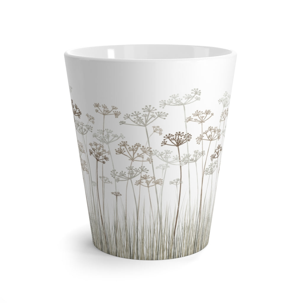 Message Code Latte Mug in Gray