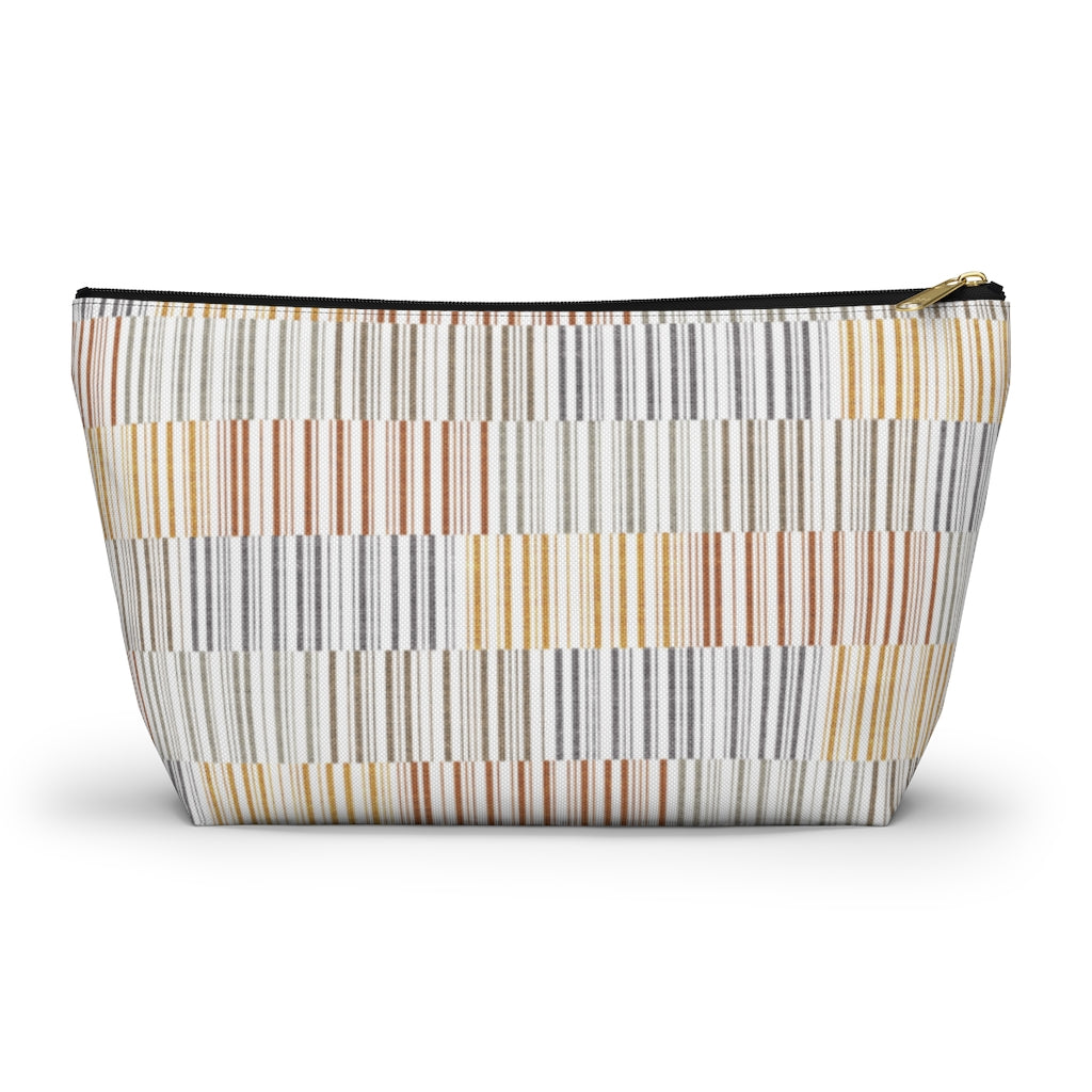 Traffic Code Accessory Pouch w T-bottom in Orange