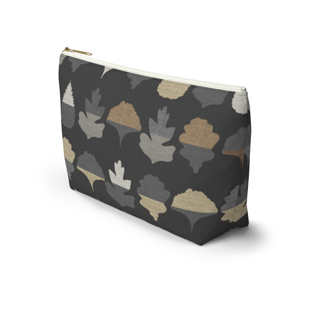 Frond Accessory Pouch w T-bottom in Black