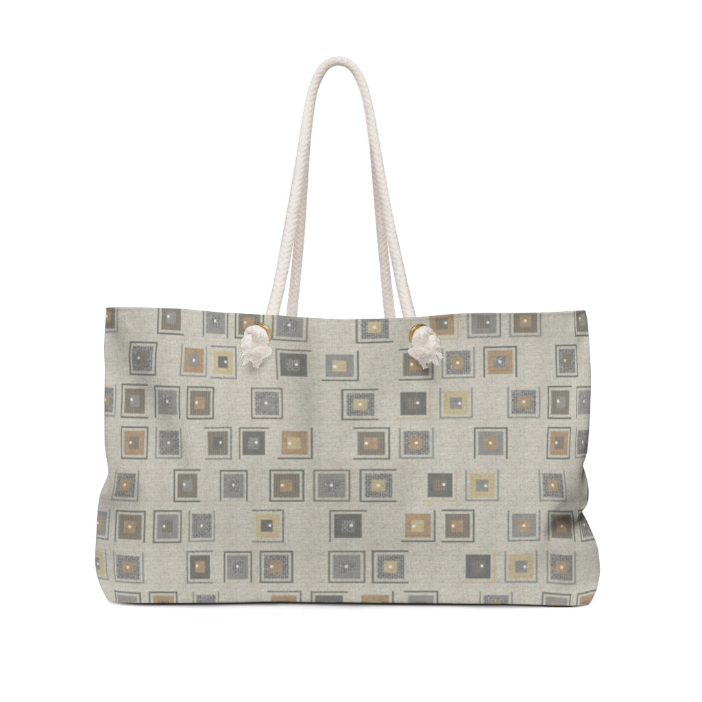 Key Code Weekender Bag in Taupe