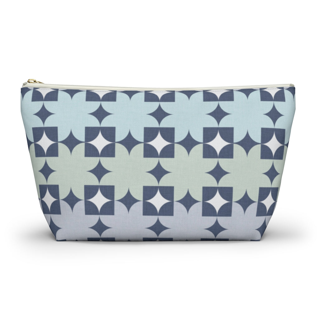 World's Fair Accessory Pouch w T-bottom in Blue