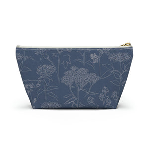 Swallowtail Accessory Pouch w T-bottom in Navy